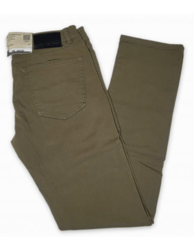 Jeans de twill vert Amélioration de cerveau avec