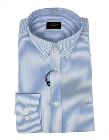 Chemise oxford lignée de luxe online