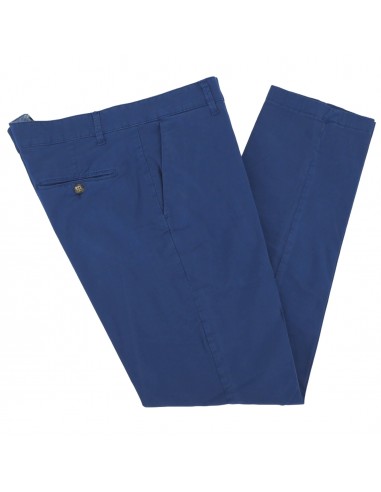 Pantalon de coton Liverpool bleu aviateur les ctes