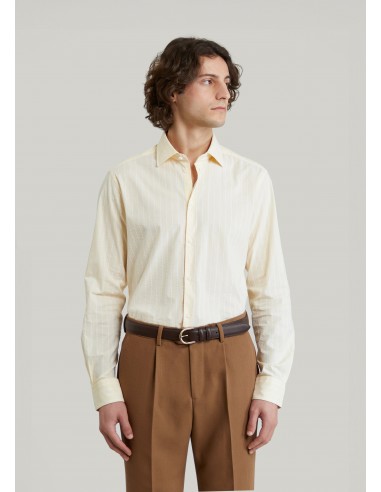 Chemise Volpaia jaune rayée Découvrez la collection