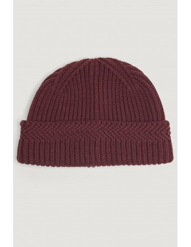 Grana beanie in burgundy vous aussi creer 