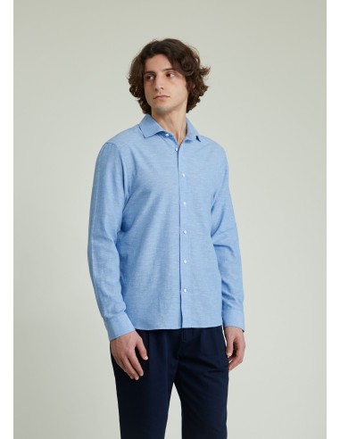 Tokushima shirt in blue vente chaude votre 