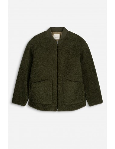 Montone fleece in khaki Vous souhaitez 