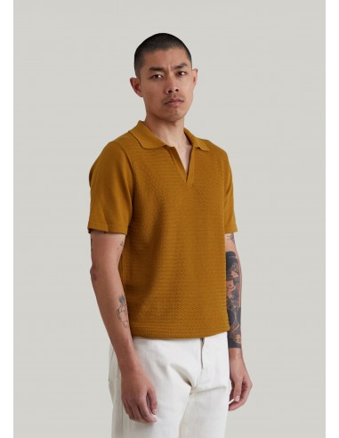 Numana polo shirt in honey shop