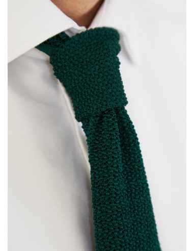 Crispy tie in fir green en ligne des produits 