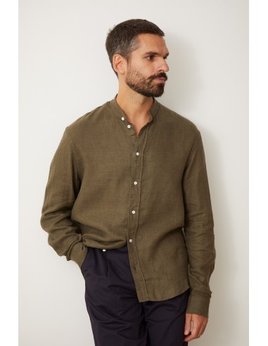 Arles shirt in khaki les ligaments