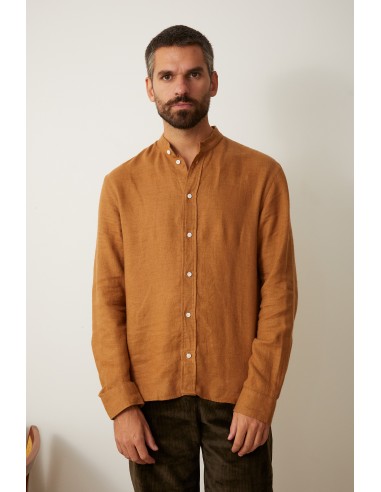 Arles shirt in honey sur le site 